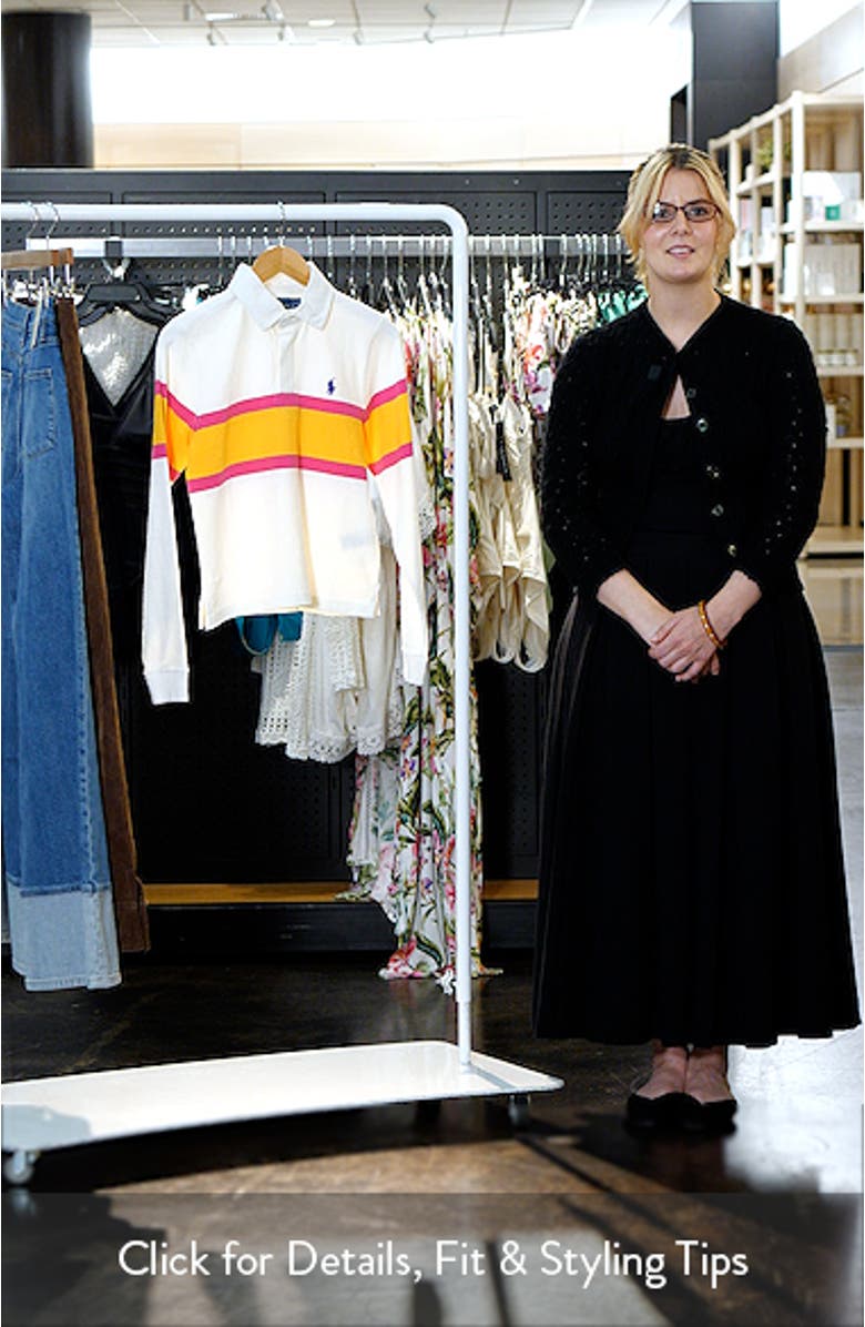 Colorblock Cotton Rugby Shirt, sales video thumbnail