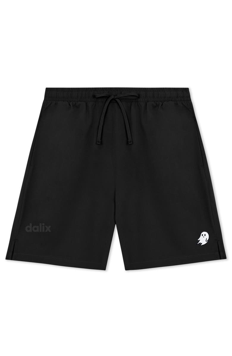 Dalix Mens Ghost Midweight Active Short, Main, color, Black