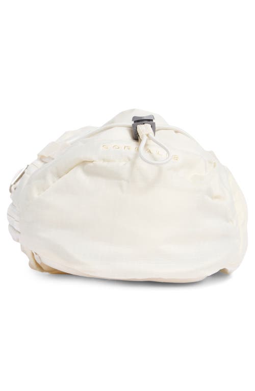 Shop The North Face Borealis Water Repellent Sling Backpack In White Dune/gravel
