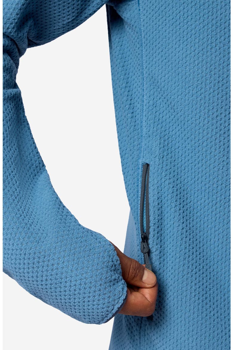 AirFleece Zip Hoodie, Alternate, color, SUMMER STORM