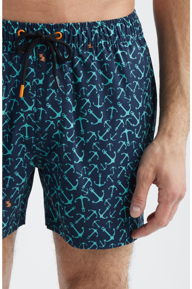 Ademir Swim Trunks, Alternate, color, ANCHORS - ECO DIVER
