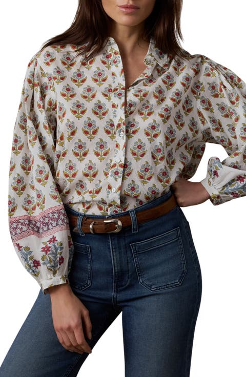 Suki Floral Button-Up Shirt