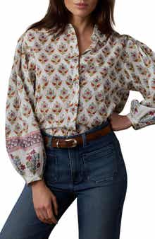Suki Floral Button-Up Shirt