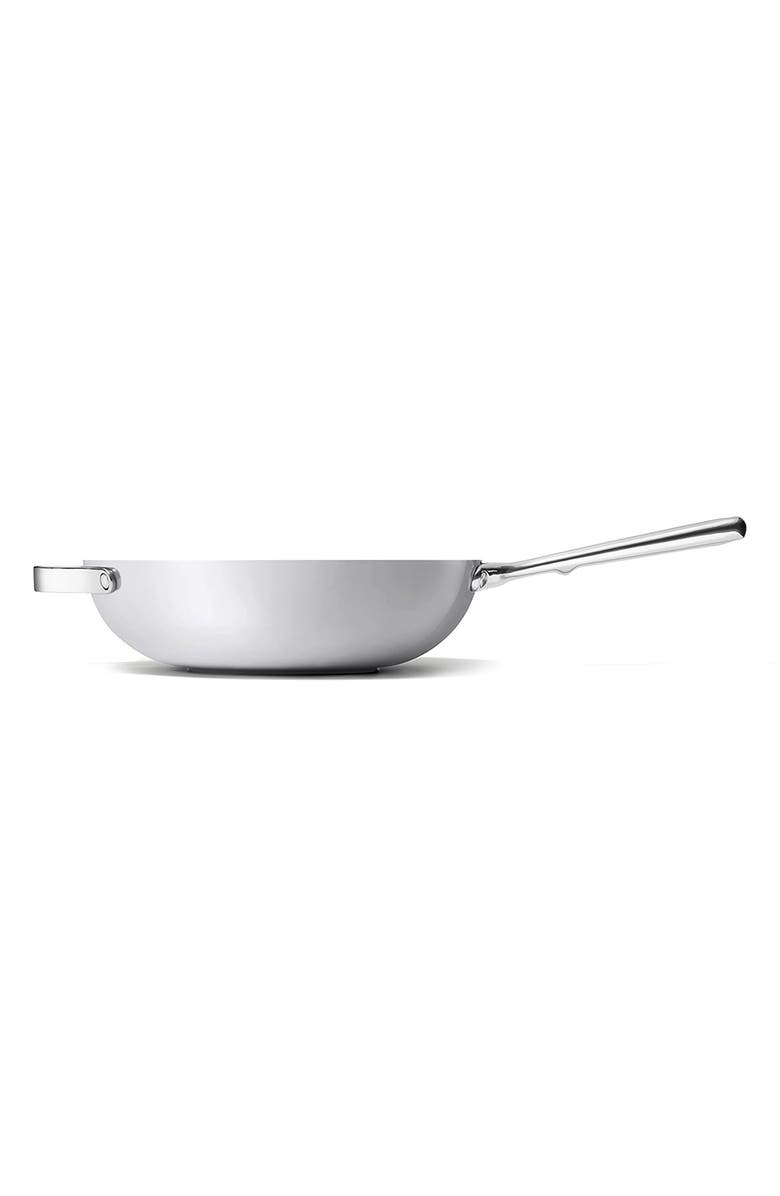 CARAWAY Nonstick Ceramic 12-Inch Stir Fry Pan, Alternate, color, Gray