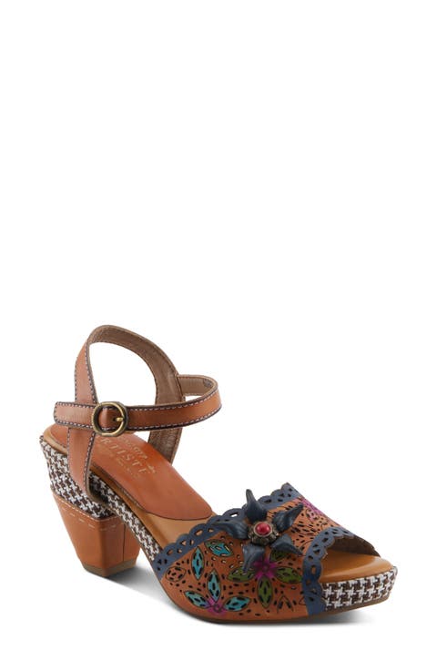 Miabella Ankle Strap Sandal (Women)