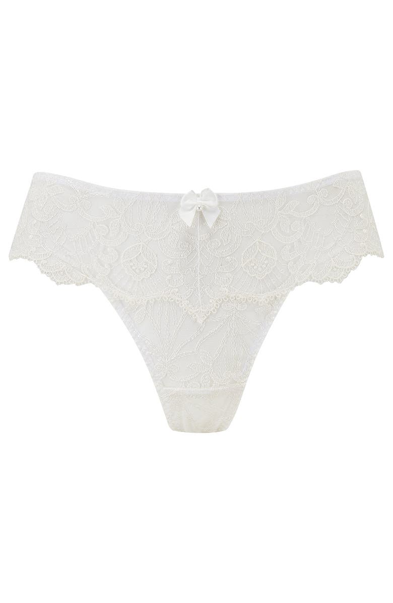 Scarlett Gasque The Lovebirds Thong, Alternate, color, White