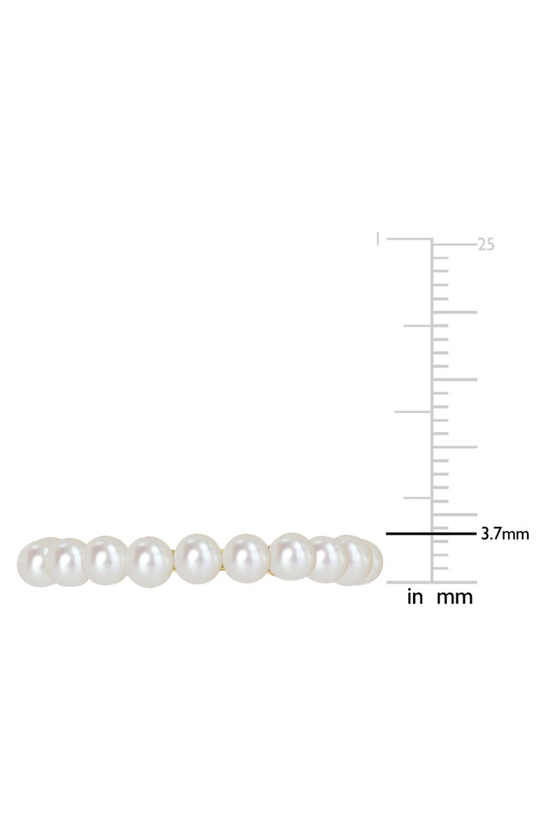 Julianna B. Cultured Pearl Single Row Ring 14k, Alternate, color, Pearl