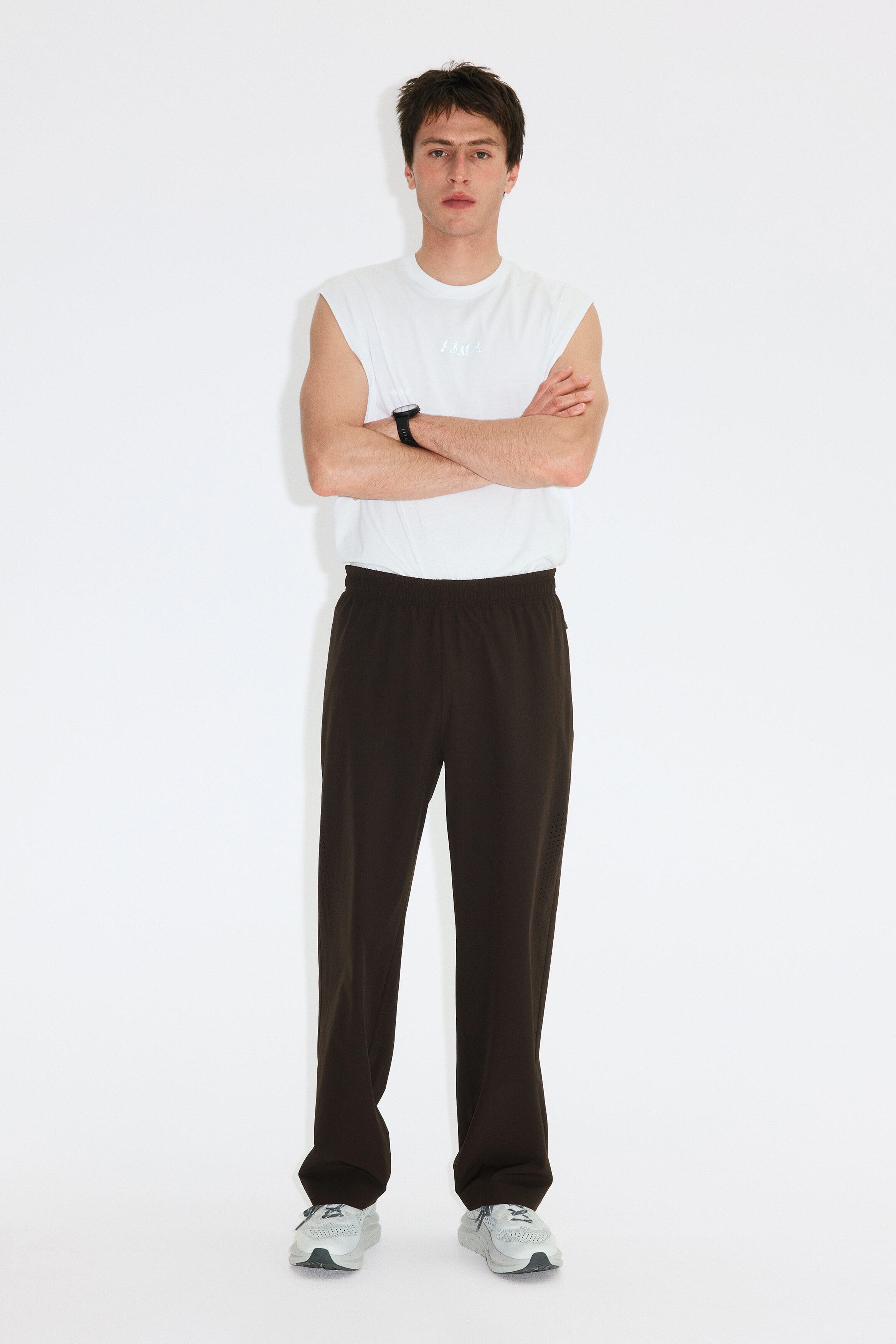 Regular-fit track pants with drymove - image 3