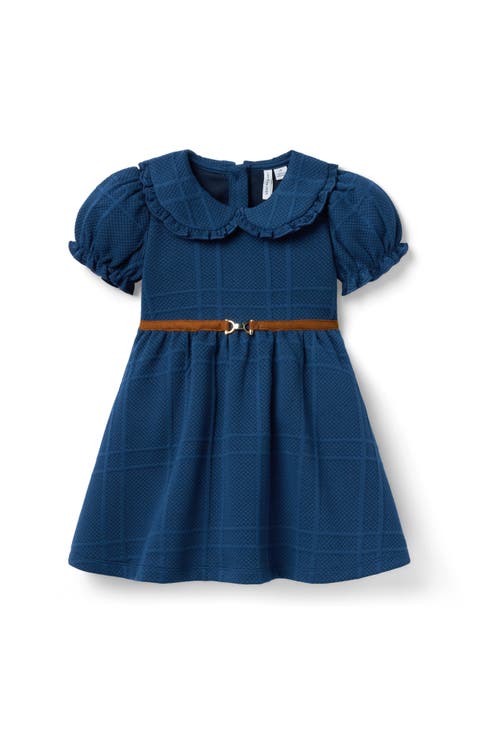 The Quilted Collared Equestrian Dress (Infant)
