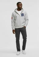 Champion Men's Champion  Gray Detroit Tigers Reverse Weave Chenille Full-Zip Hoodie