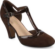 Journee Collection JOURNEE Olina T-Strap Pump