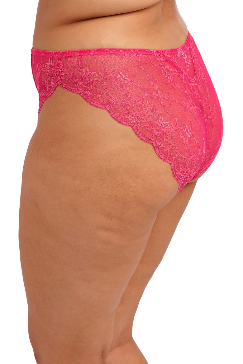Darcie Brazilian Briefs, Alternate, color, AZALEA
