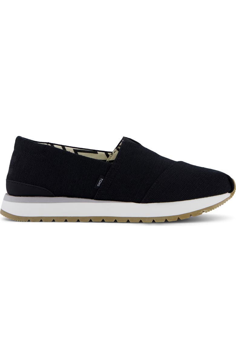 TOMS Alpargata Resident Plus Slip-On Sneaker, Alternate, color, Black