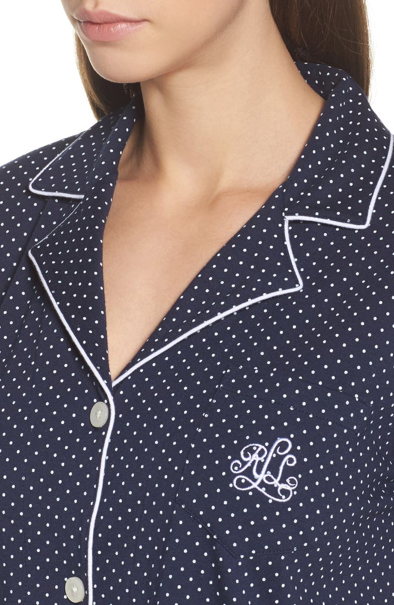 Lauren Ralph Lauren Bermuda Pajamas, Alternate, color, 