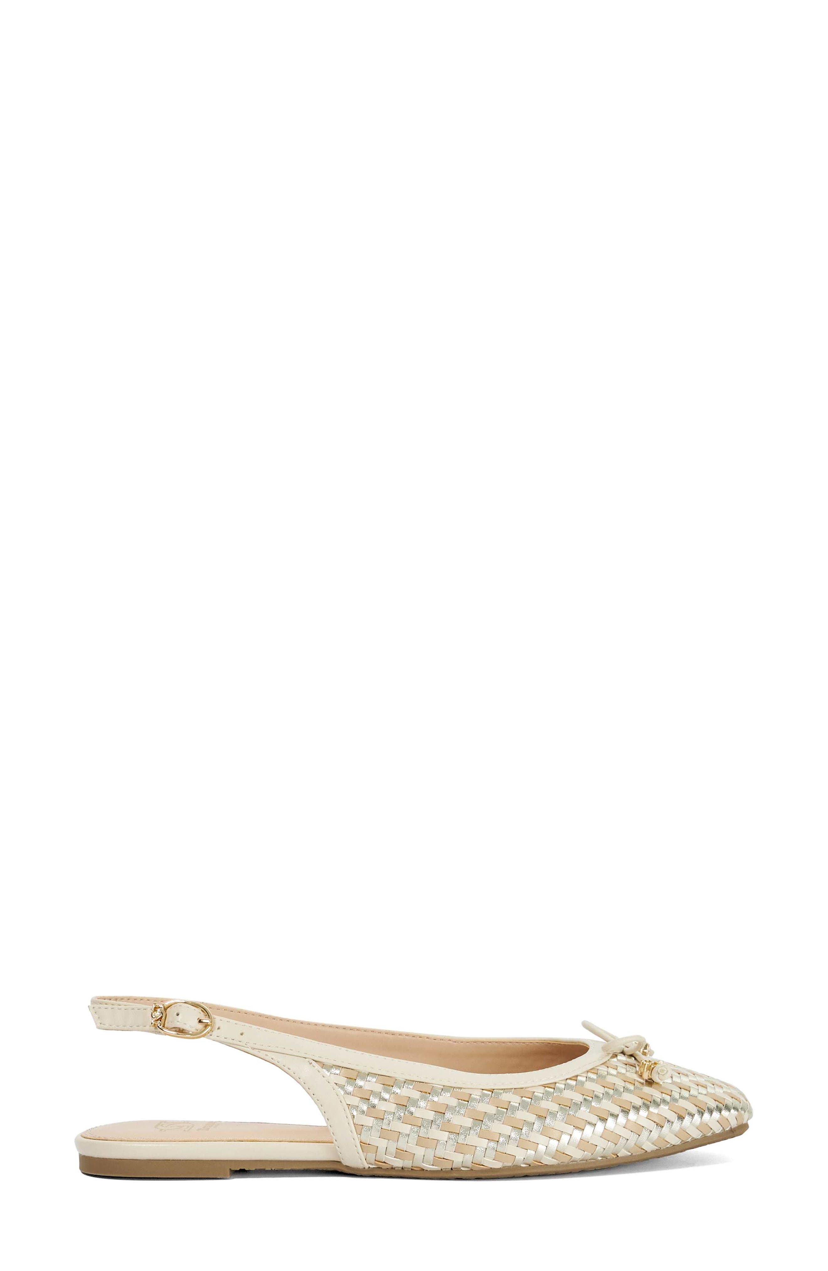 Dune London <p>Haiiden Slingback Flat (Women)</p>, Alternate, color, 