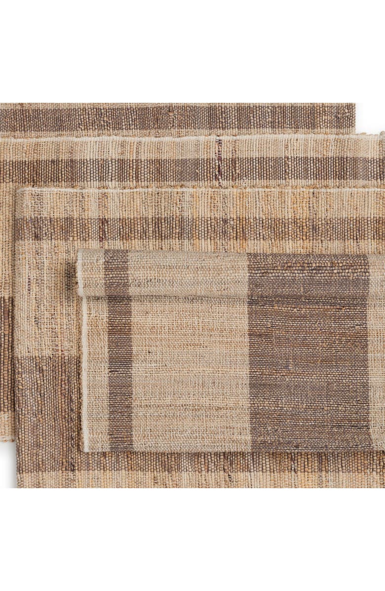 Sustainable Threads Biscotti Placemats - Set of 4, Alternate, color, Sea Salt