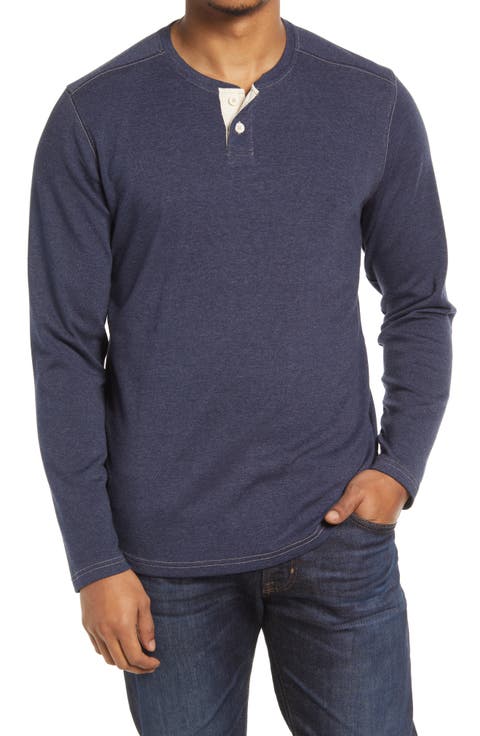 Puremeso Two Button Henley