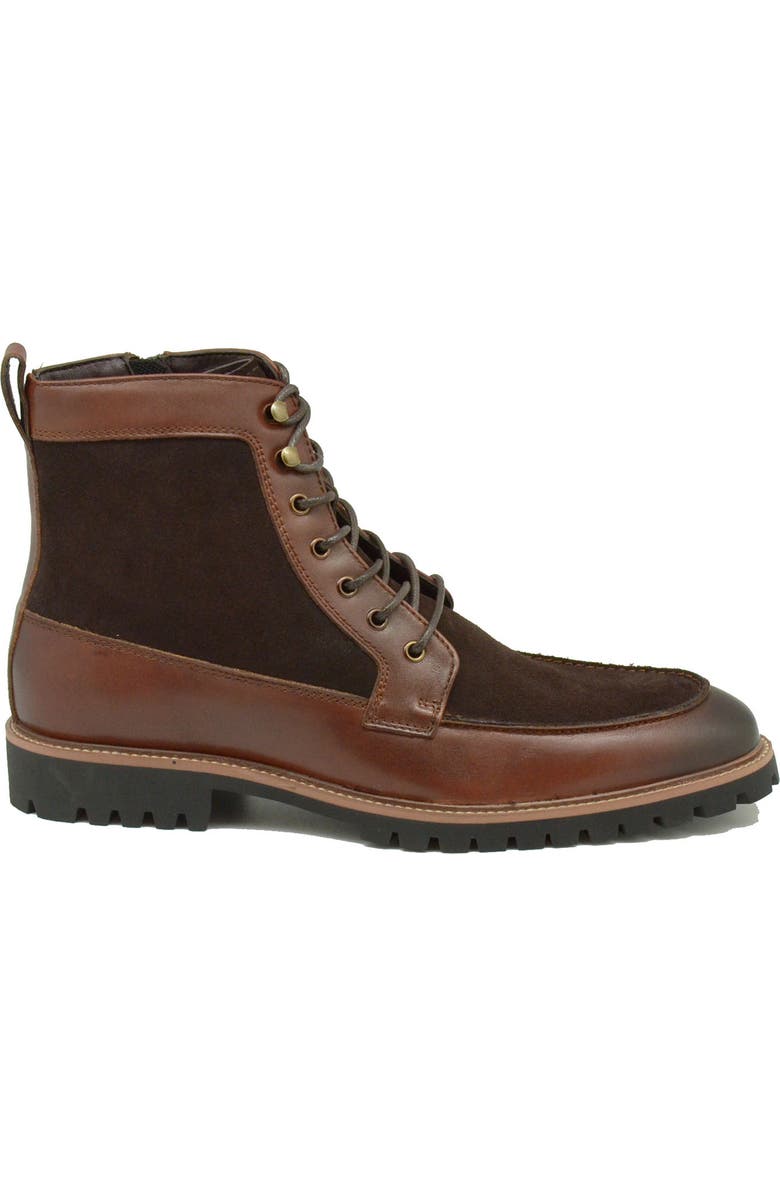 La Milano Hearth II Combat Boot, Alternate, color, Brown