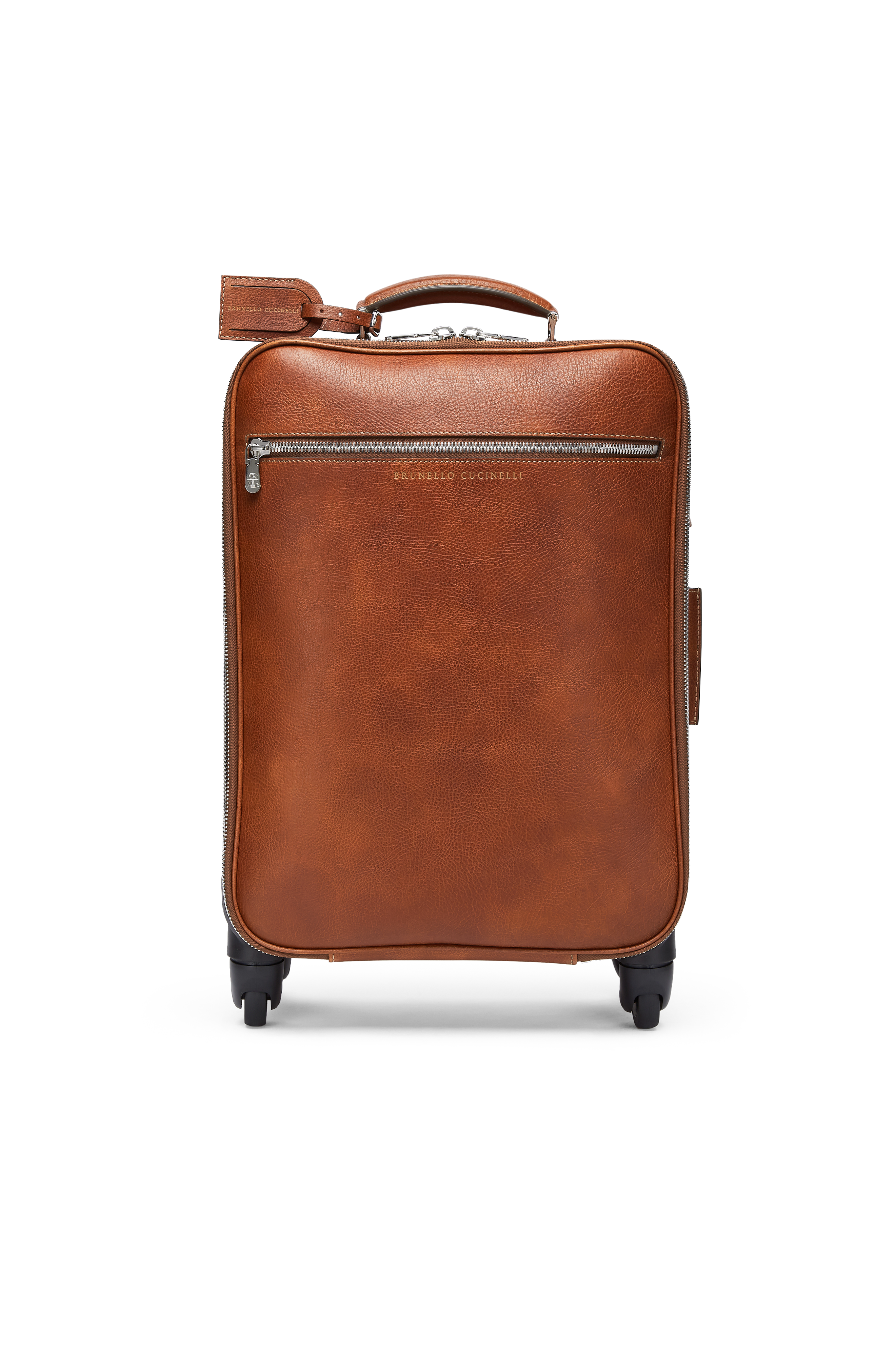 Brunello Cucinelli Grained calfskin suitcase, Main, color, 