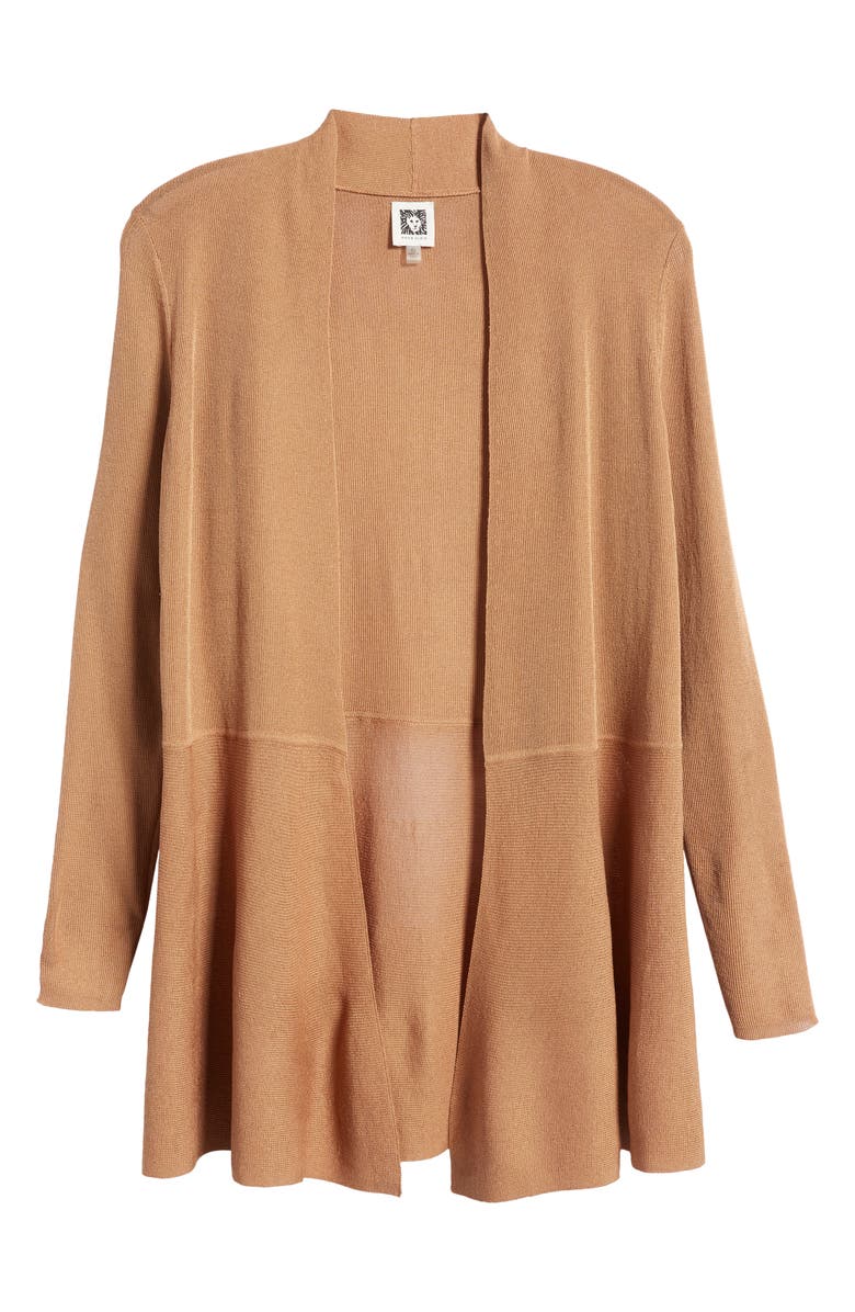 Anne Klein Monteray Open Front Cardigan, Alternate, color, 