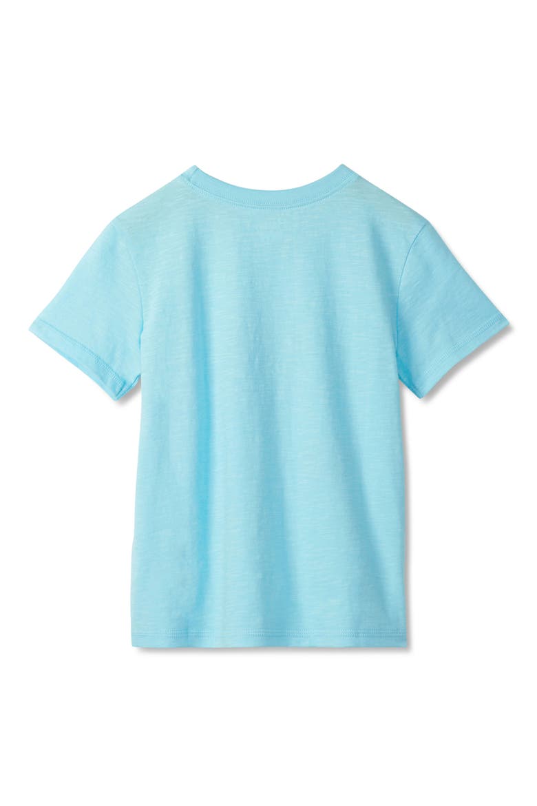 Kids' Stingray Cotton Graphic T-Shirt, Alternate, color, GULF STREAM