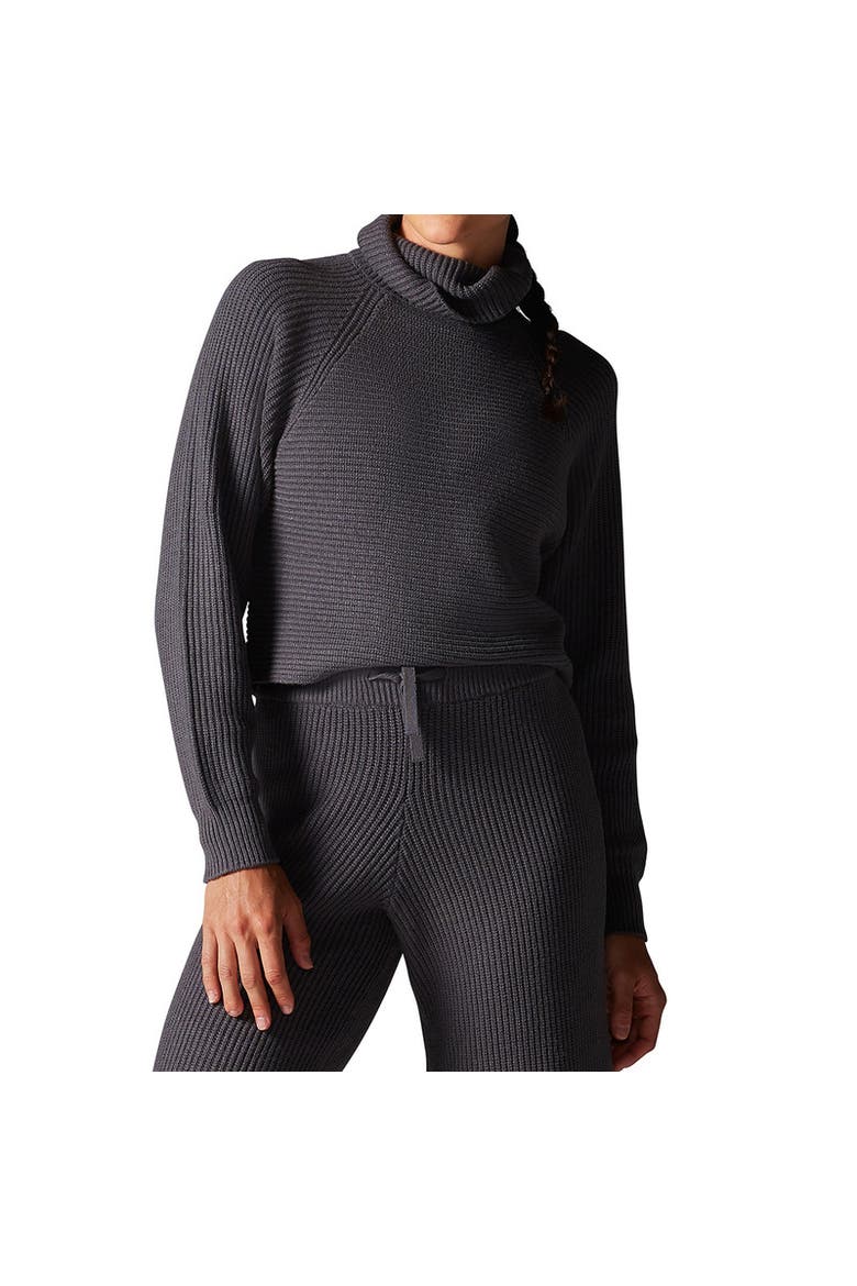 Alpine Knit Turtle Neck, Main, color, GLACIAL