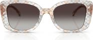 COACH 52mm Gradient Square Sunglasses