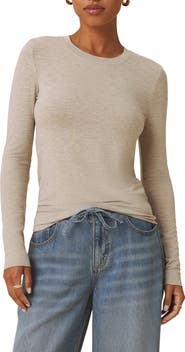 Splendid Bri Long Sleeve Knit Top