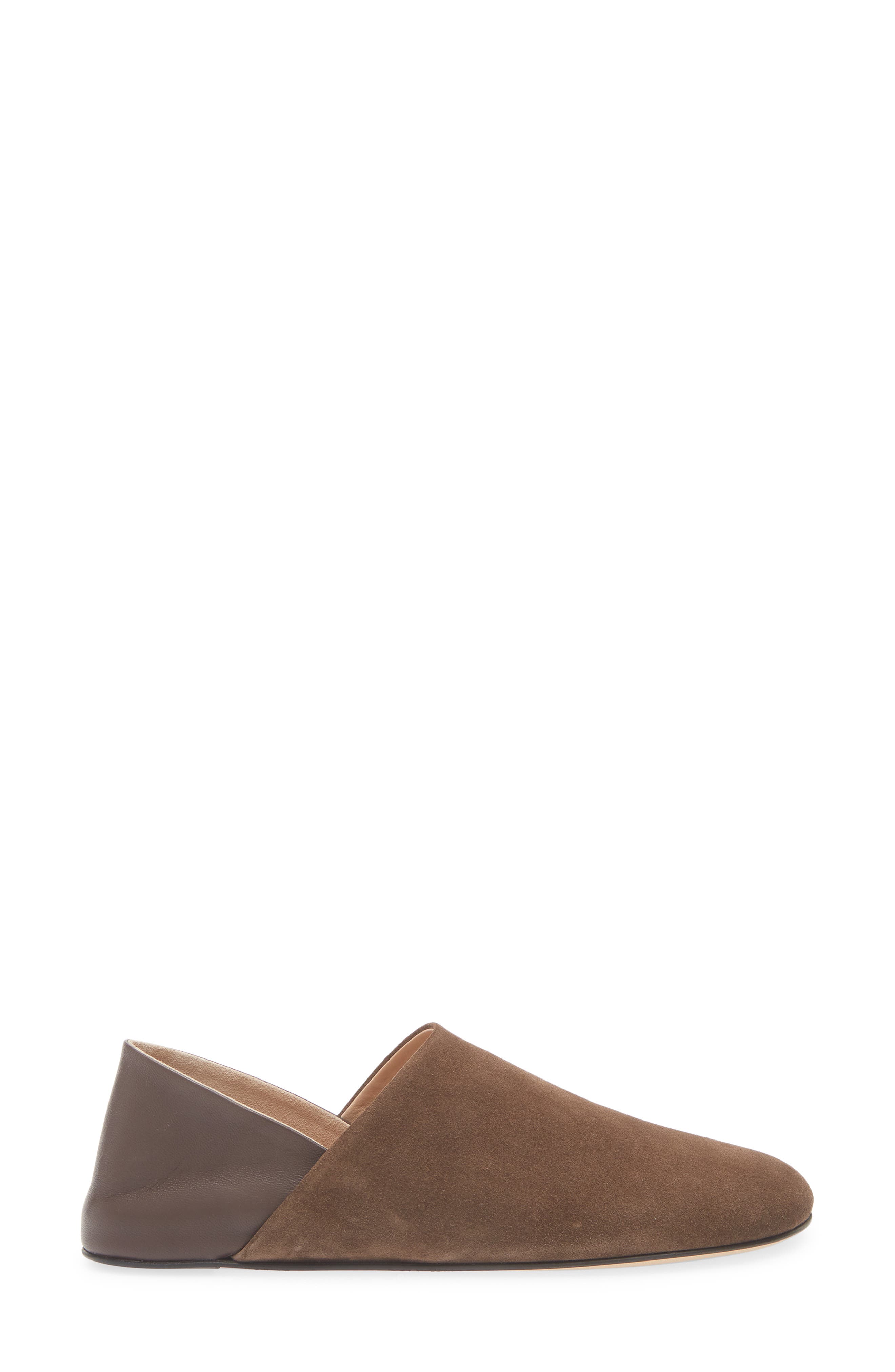 JW Anderson Babouche Flat, Alternate, color, Chocolate Brown 660