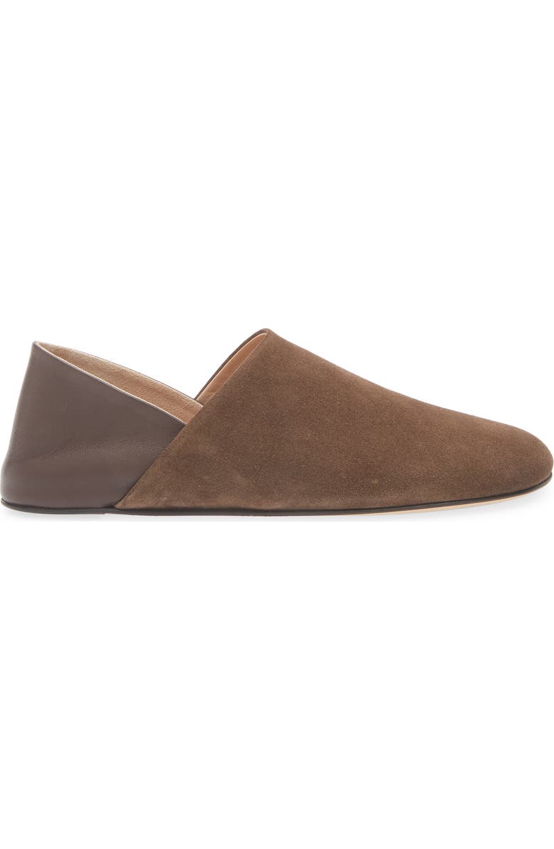 JW Anderson Babouche Flat, Alternate, color, Chocolate Brown 660