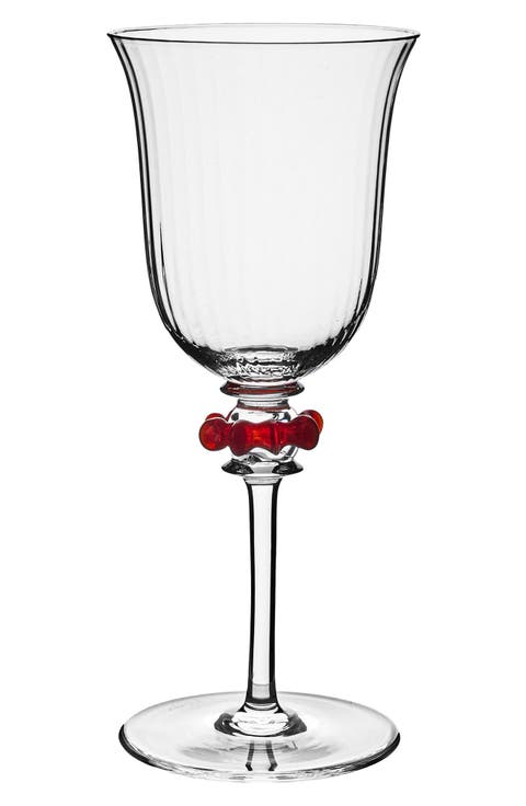 Nell Ruffle Wine Glass