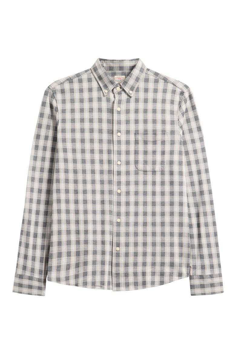 Coastline Knit Button-Down Shirt, Alternate, color, VALLEY GROUNDS PLAID
