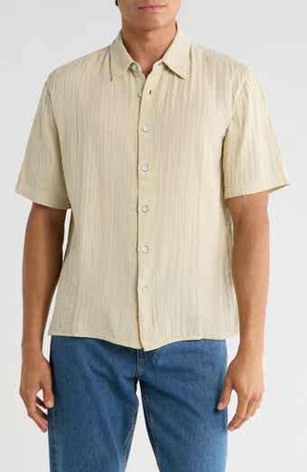 rag & bone Danny Cotton Gauze Button-Up Shirt
