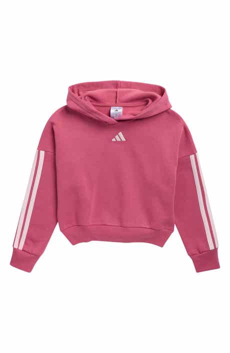 Kids' 3-Stripes Fleece Hoodie