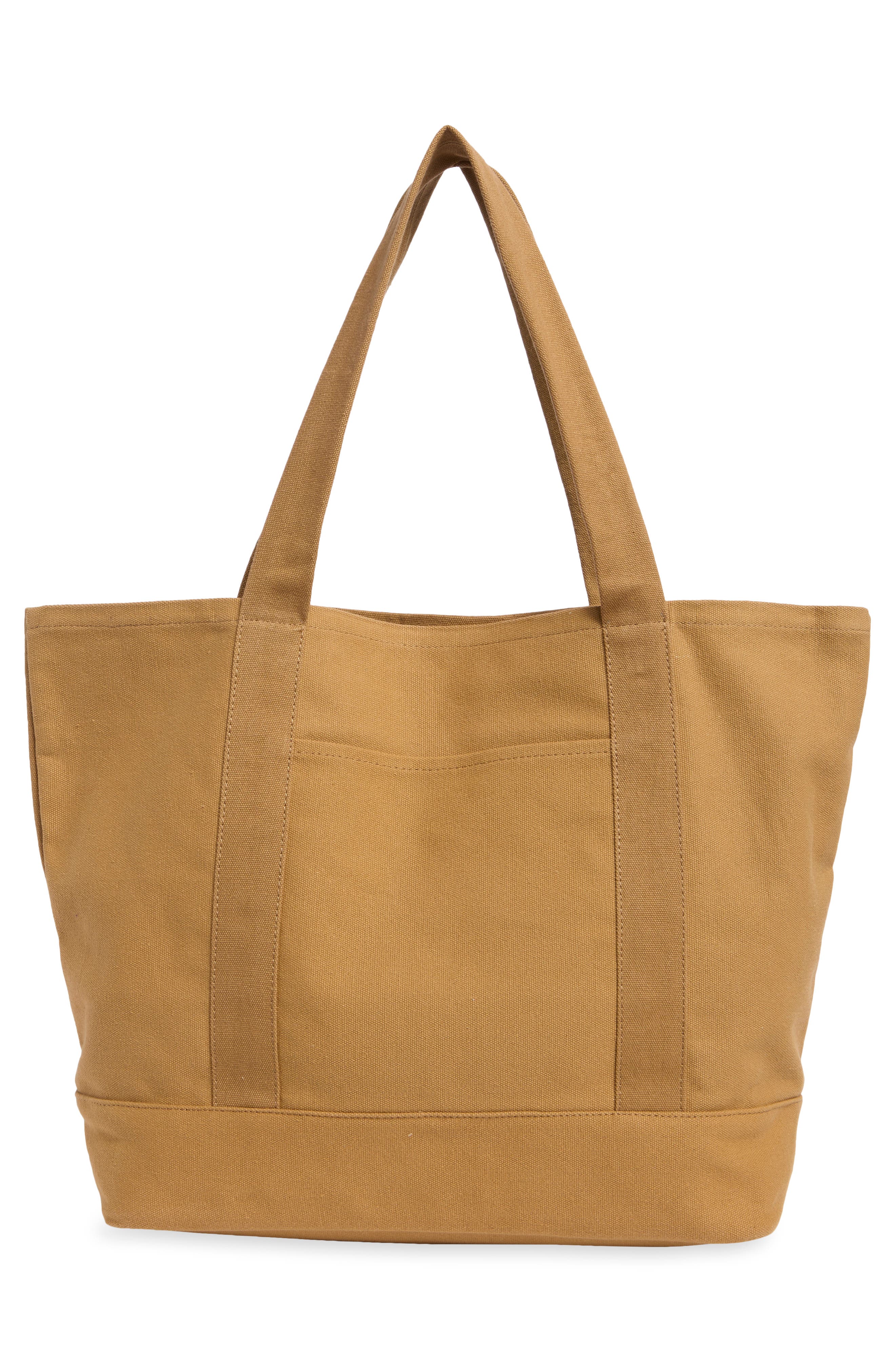 Kylee Canvas Tote Bag, Alternate, color, KHAKI
