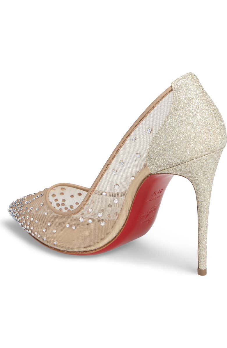 Christian Louboutin Follies Strass Pump, Alternate, color,