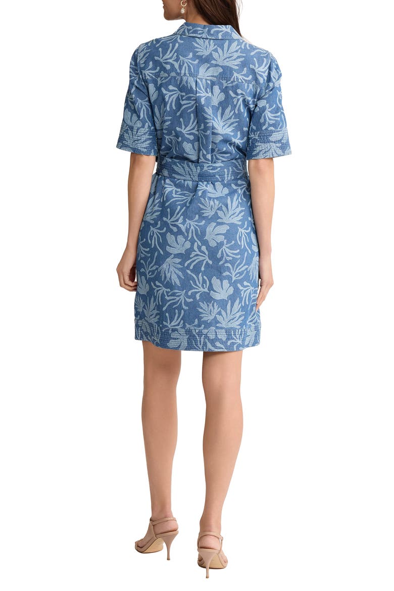 Denim Shirtdress, Alternate, color, LIBRA WASH