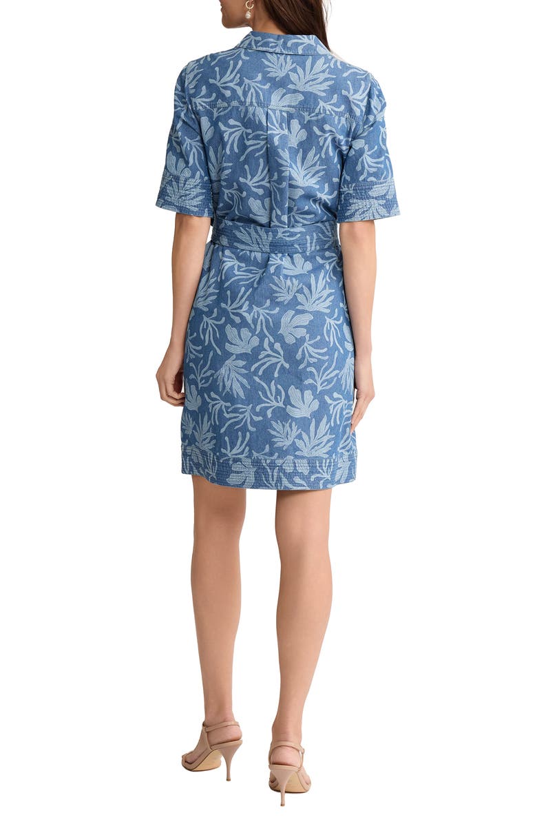 Jones New York Denim Shirtdress, Alternate, color, Libra Wash