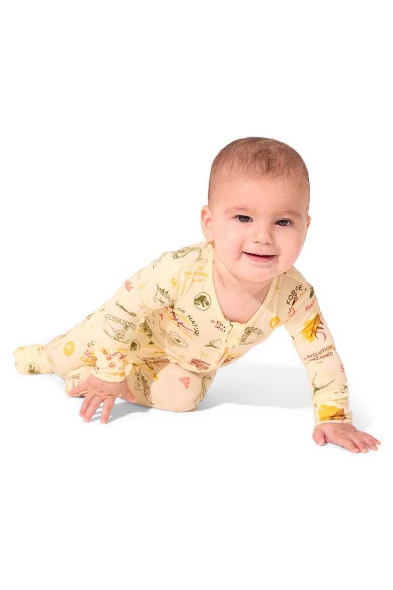 Baby Jurassic Park Origins Convertible Footie, Alternate, color, Jurassic Park: Origins