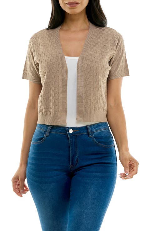 Box Knit Bolero