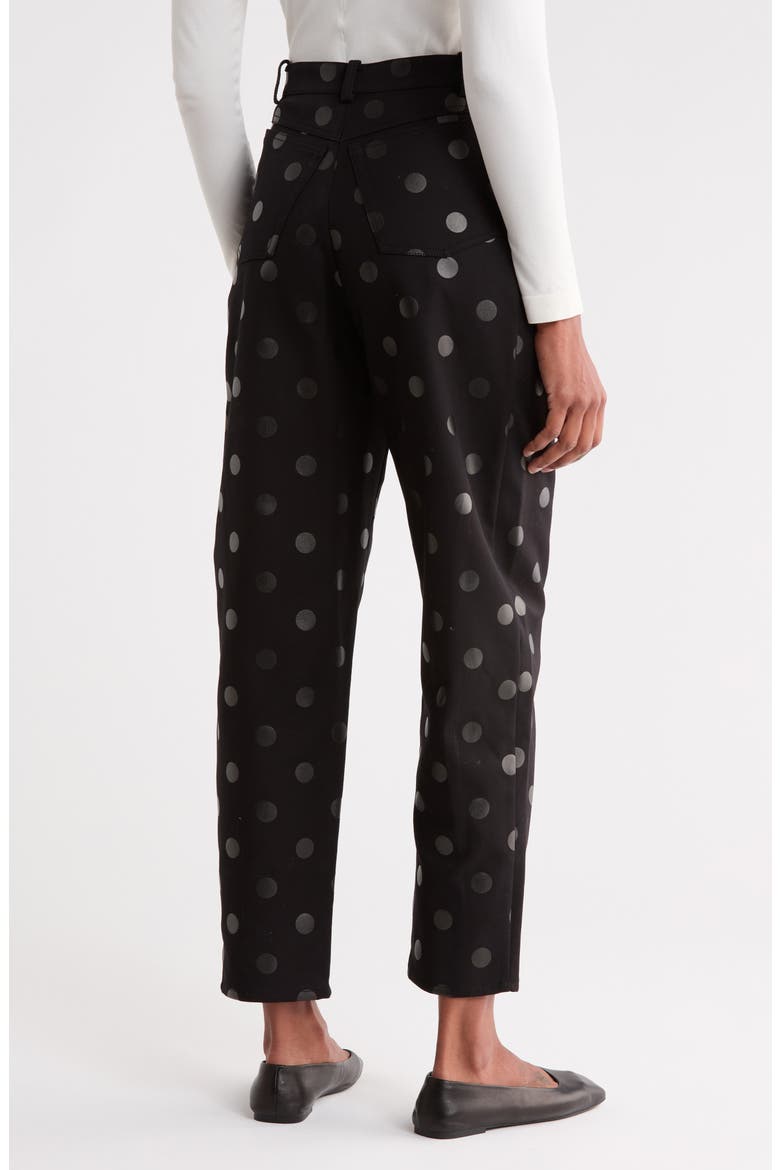 Polka Dot Pants, Alternate, color, BLACK