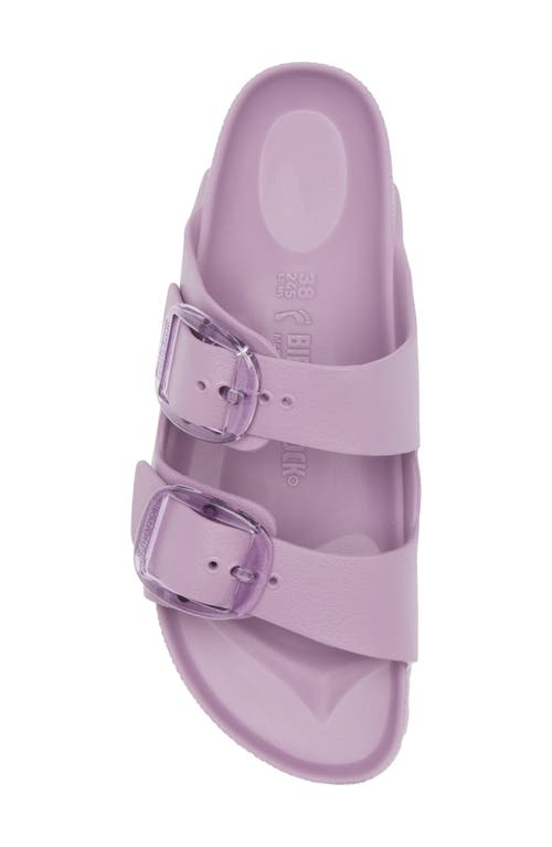 Birkenstock Arizona Big Buckle Eva Slide Sandal In Purple