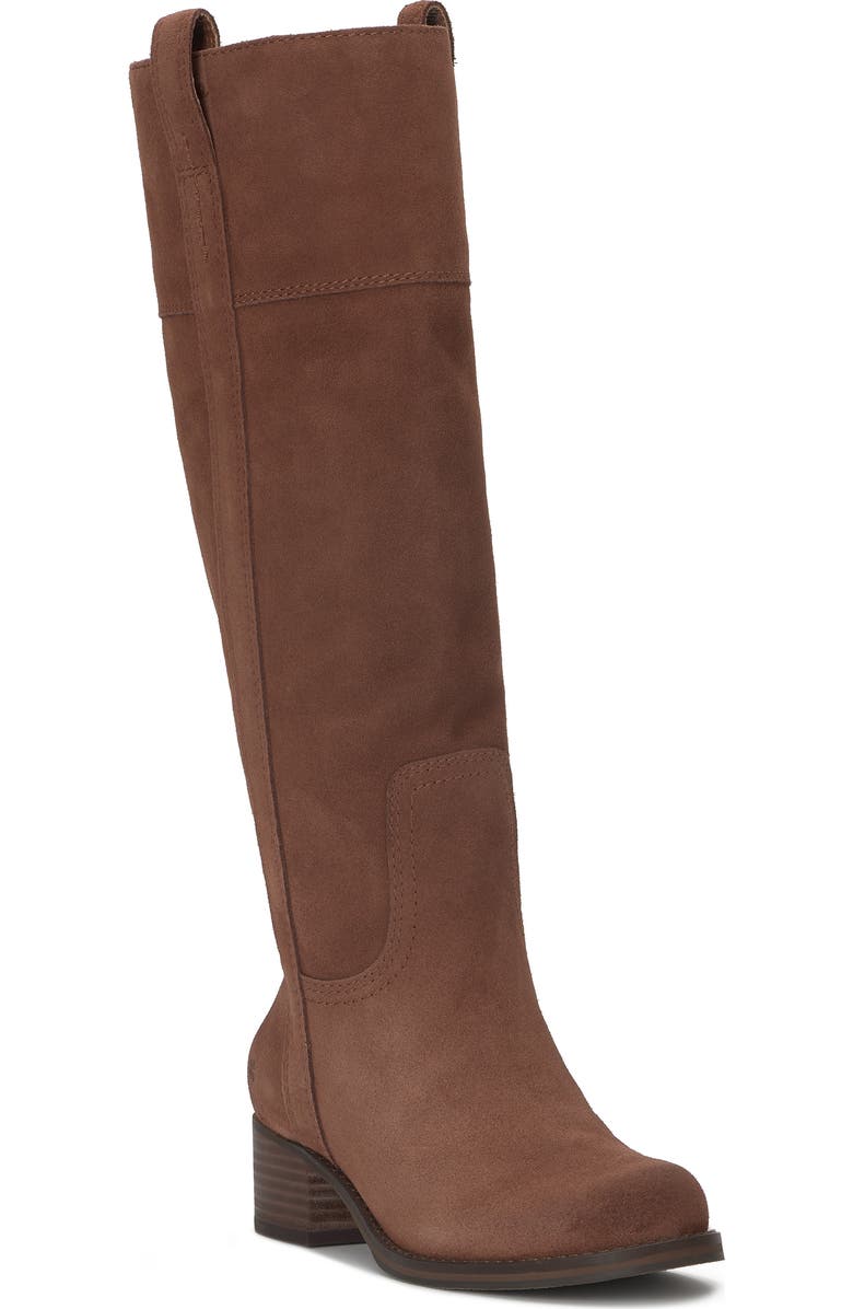 Lucky Brand Hybiscus Knee High Boot, Main, color, Hazelnut03
