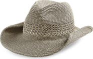 Treasure & Bond Marled Straw Cowboy Hat