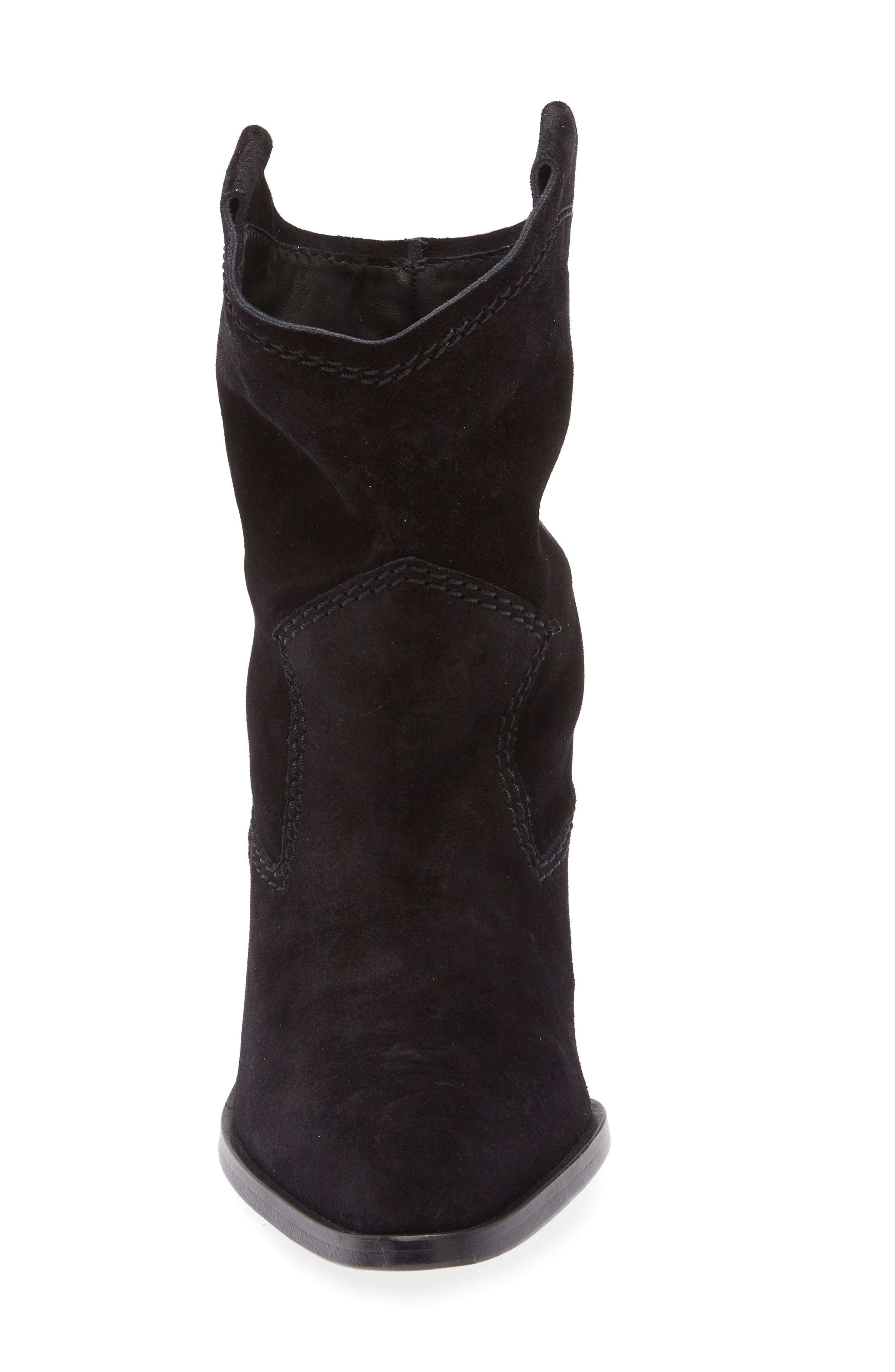 Pedro Garcia Arkansas Western Boot, Alternate, color, Black Velour