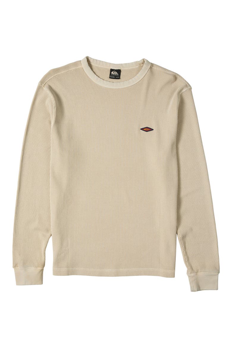 Saltwater Waffle Stitch Sweatshirt, Alternate, color, PEYOTE