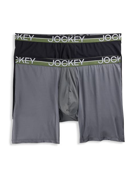 Big & Tall 2-pk Infinite Cool Performance Microfiber Boxer Briefs