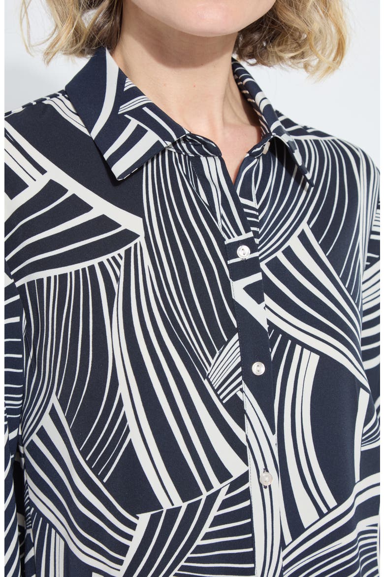 Parker Button Down Shirt, Alternate, color, WINTER NAUTICAL