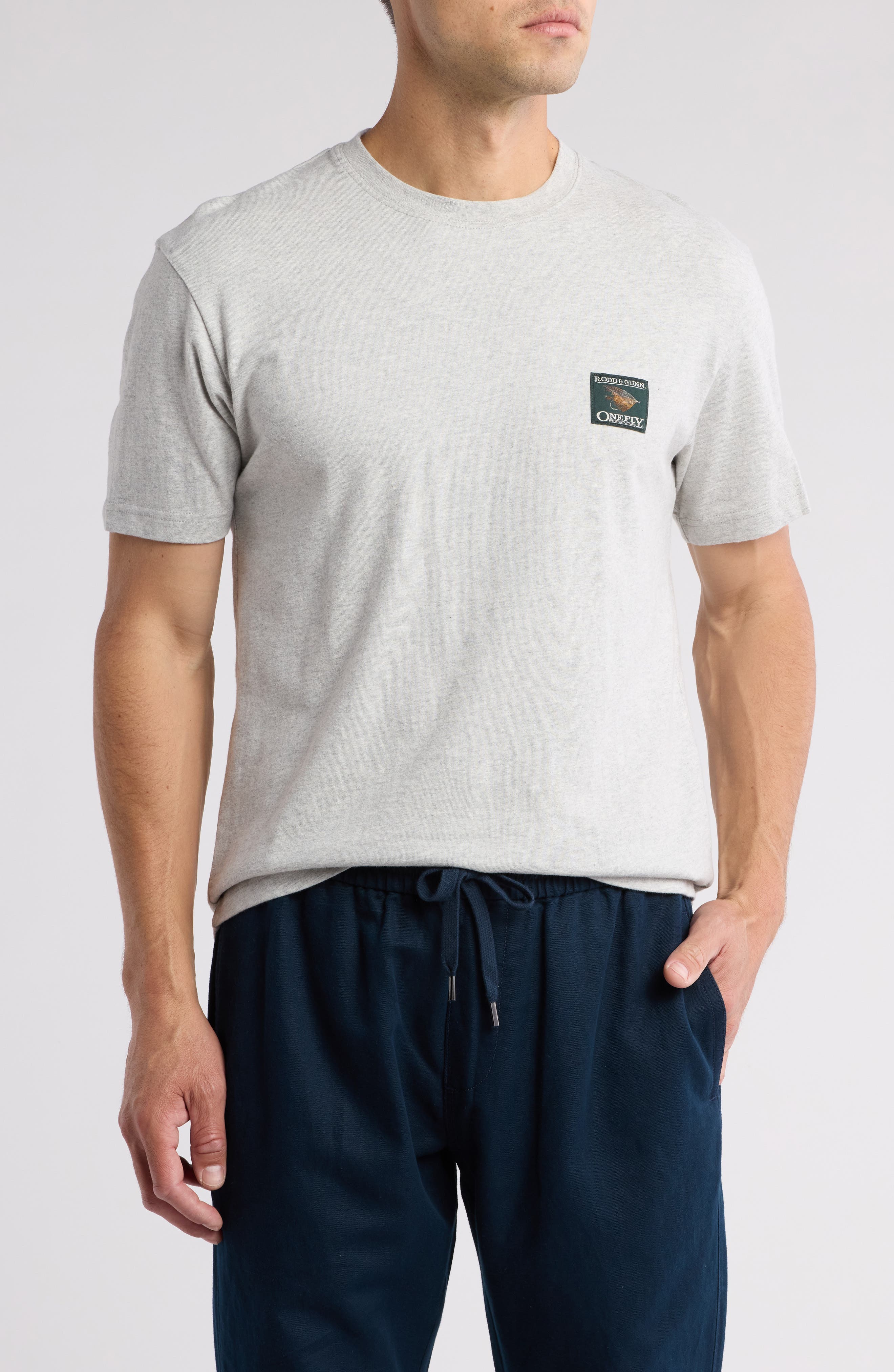 Rodd & Gunn The Angler Patch Cotton T-Shirt