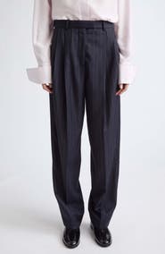 Givenchy Double Pleat Wool Trousers